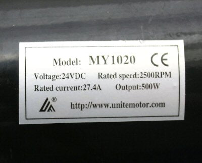 Universal Parts 24V, 500W Electric Motor