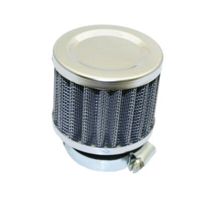 Universal Parts Compact Chrome Performance Air Filter - 44mm