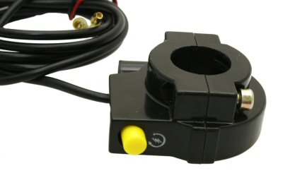 Universal Parts Twist Grip Throttle with Kill/Starter Switch