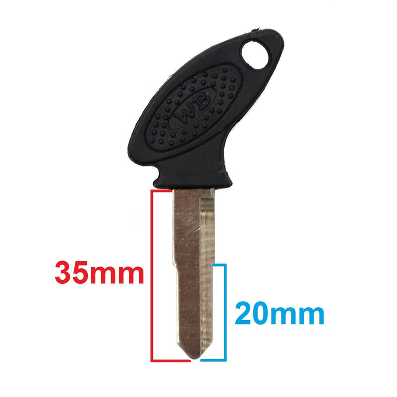 Universal Parts Key Blanks (Pair) - 35mm Blade