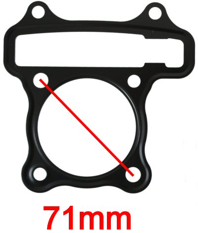 SSP-G QMB139 52mm Big Bore Gasket Set | Head & Base