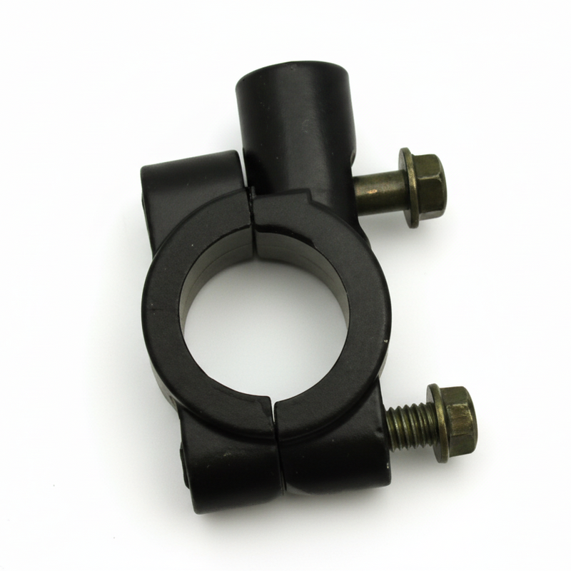 Universal Parts 7/8" Handlebar Mirror Mount Clamps - 8mm