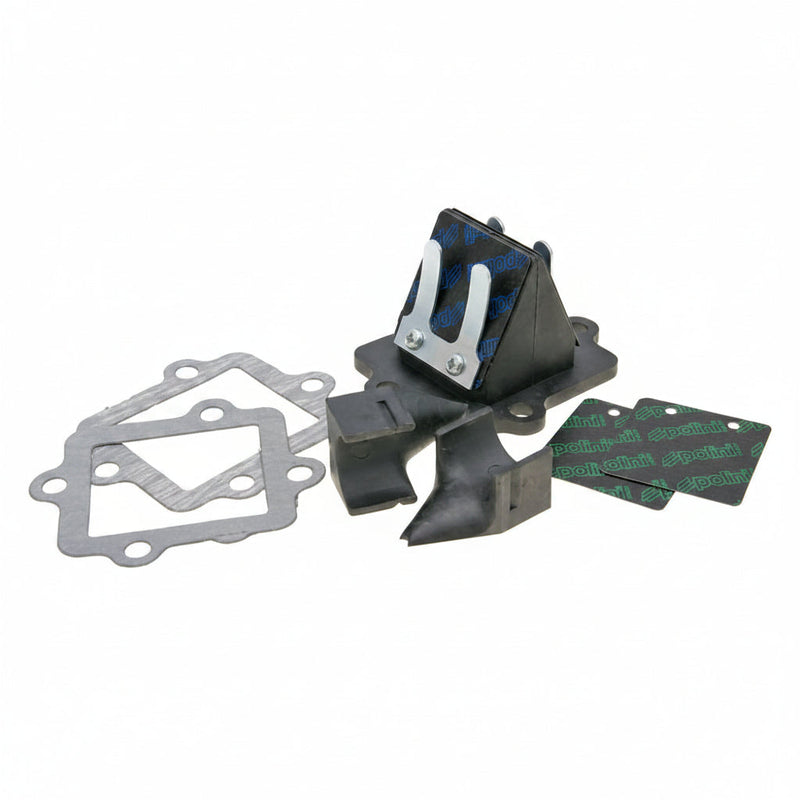 Polini Carbon Fiber Reed Block for Minarelli Engines