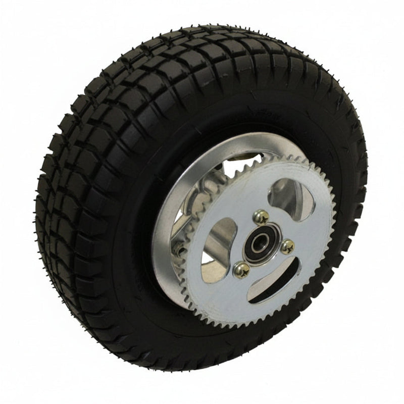 Gas Scooter 9x3.5-4 Rear Wheel Assembly | 33-43cc