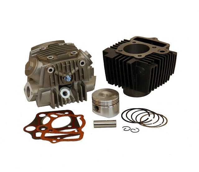 110cc Horizontal Honda-Style Top End Kit: Cylinder & Head