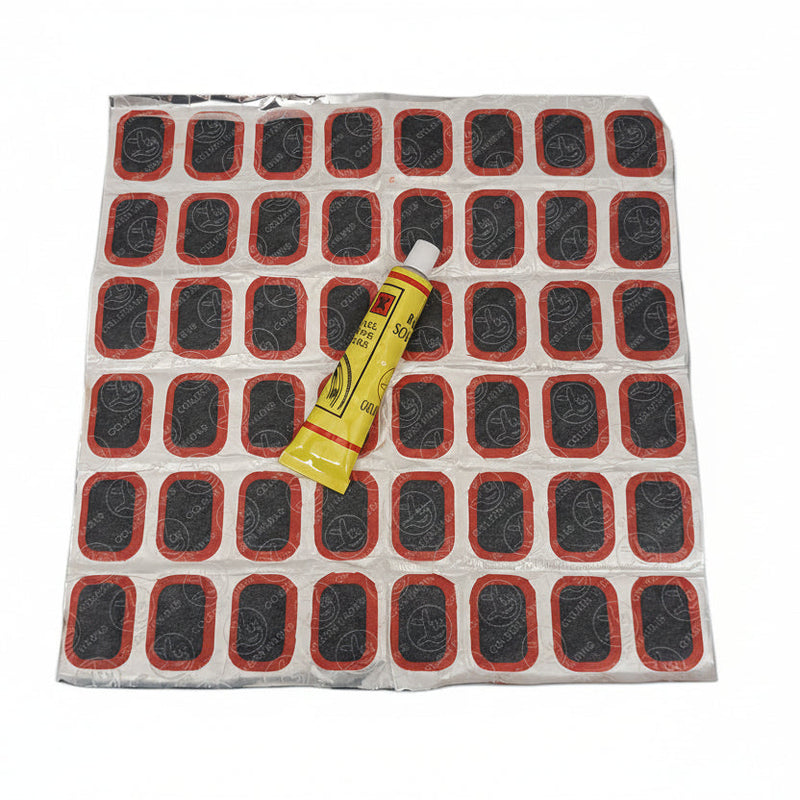 Universal Tire & Tube Cold Patch Kit: 48pc