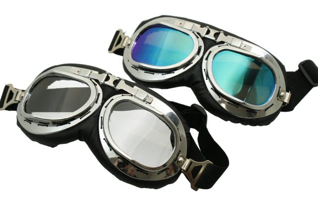 Aviator WWII Replica Motorcycle & Scooter Goggles