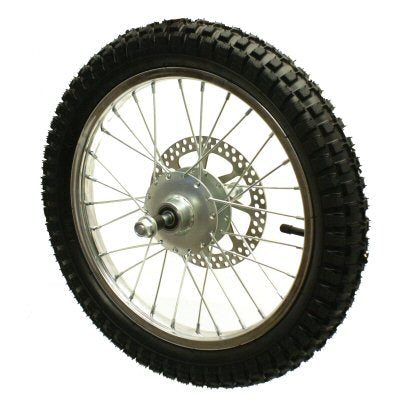 Universal Parts Front Wheel Assembly for Razor MX500/MX650