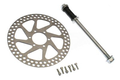 Universal Parts Front Wheel Assembly for Razor MX500/MX650