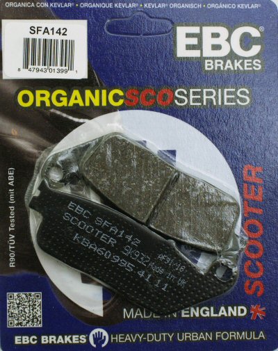 EBC Brakes SFA142 Scooter Brake Pads