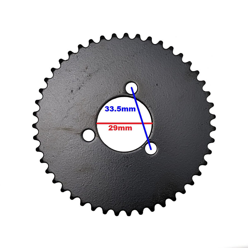 Razor E200 Performance 47 Tooth Sprocket - 3-Bolt Hub