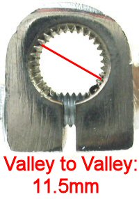 Universal Parts 4-Stroke Gear Shifter