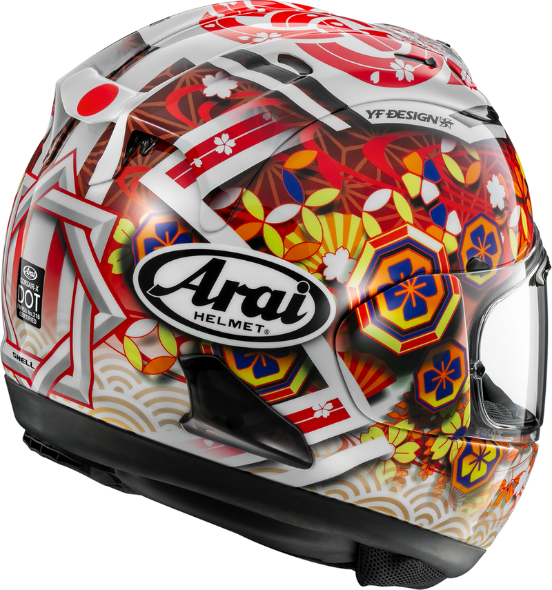 ARAI HELMETS, ARAI Helmets Corsair-X Helmet - Nakagami-4 - Large 0101-18310