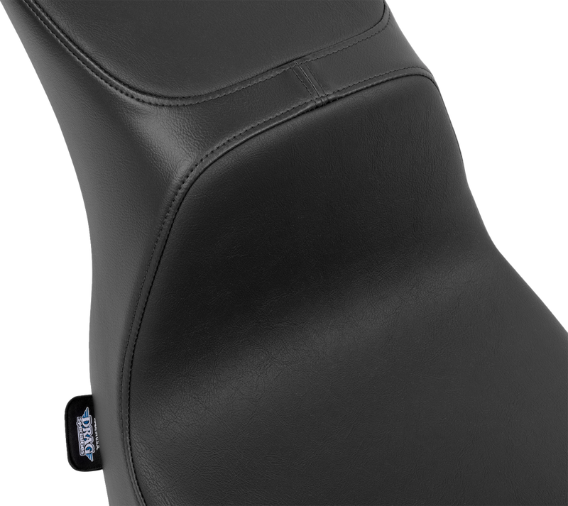DRAG SPECIALTIES SEATS, DRAG SPECIALTIES SEATS Predator 2-Up Seat with Vinyl Cover for FLSB/FXLRS '18-'24 (Part 4688A)