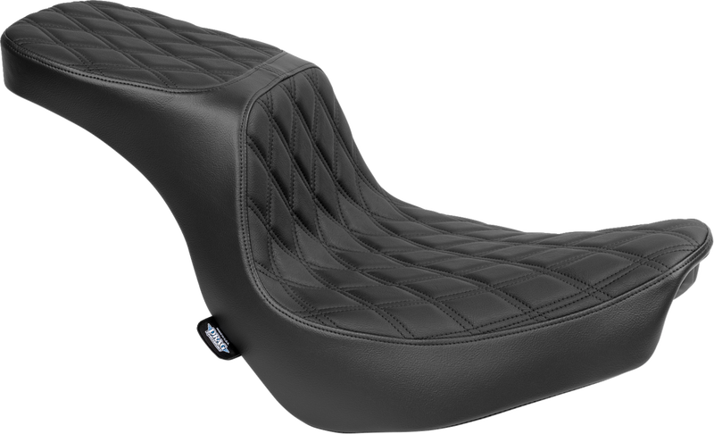 DRAG SPECIALTIES SEATS, Drag Specialties Seats Predator 2-Up Seat with Vinyl Cover for FLSB/FXLRS '18-'24 - Model 4688B