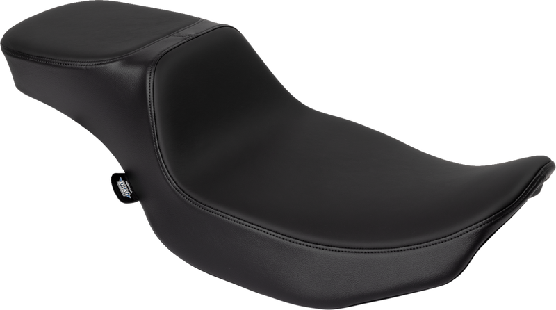 DRAG SPECIALTIES SEATS, Drag Specialties Seats Performance Predator 2-Up Seat - Extended Reach - Solar Leather for FLHX/FLTR '23-'24 (Part #4691E)