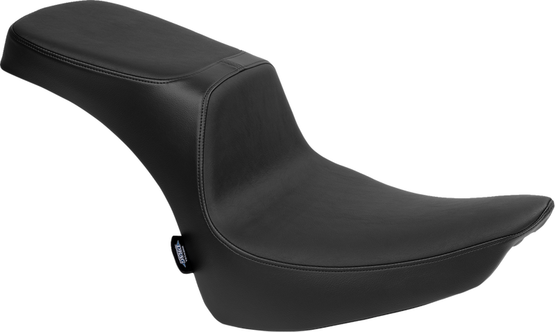 DRAG SPECIALTIES SEATS, DRAG SPECIALTIES SEATS Performance Predator 2-Up Seat for FL '00-'17 - Vinyl, Smooth (Part #4689A)