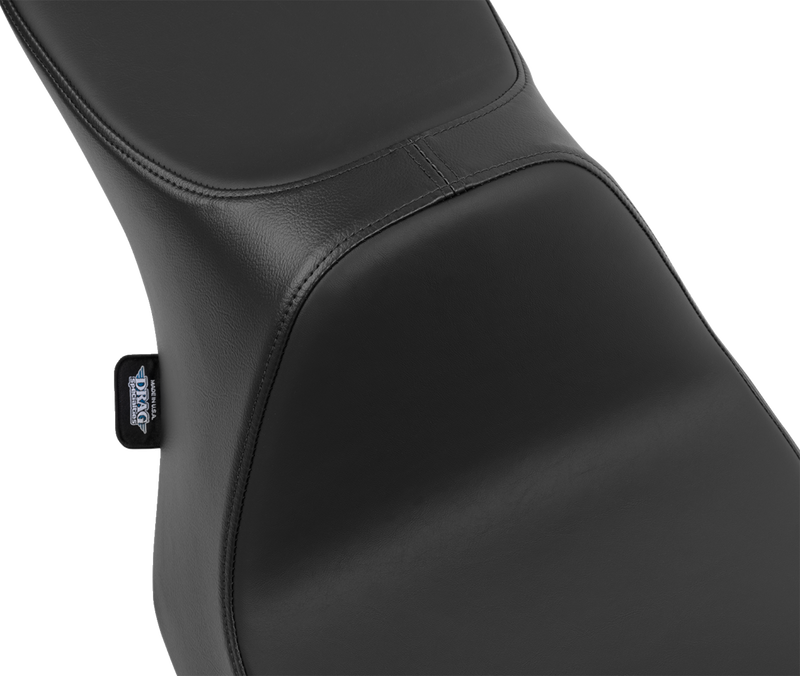 DRAG SPECIALTIES SEATS, Drag Specialties Seats Predator III 2-Up Seat with Vinyl and Solar Leather for Harley FLT/FLH 2023-2024 - Part 4690E
