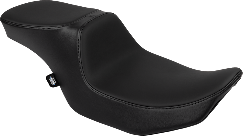 DRAG SPECIALTIES SEATS, DRAG SPECIALTIES SEATS Predator 2-Up Seat for FLT/FLH 2023-2024 - Solar Leather, Smooth Finish, Part 4692E