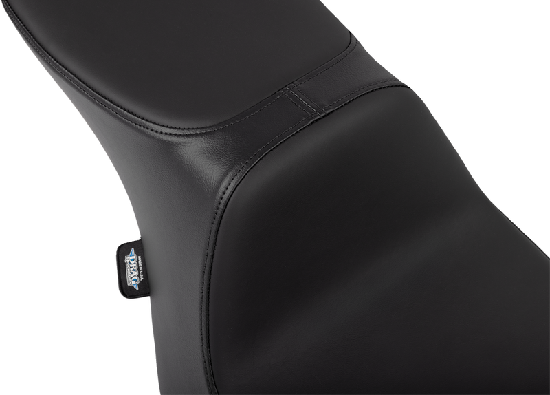 DRAG SPECIALTIES SEATS, DRAG SPECIALTIES SEATS Predator 2-Up Seat for FLT/FLH 2023-2024 - Solar Leather, Smooth Finish, Part 4692E