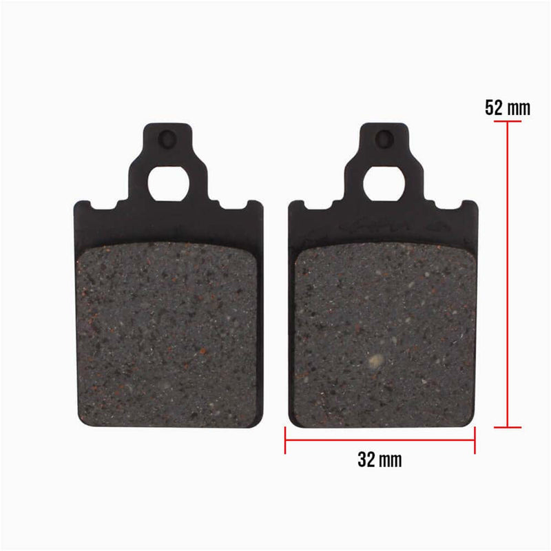 Brake Pads; Vespa P/PX, Stella, Stella Auto