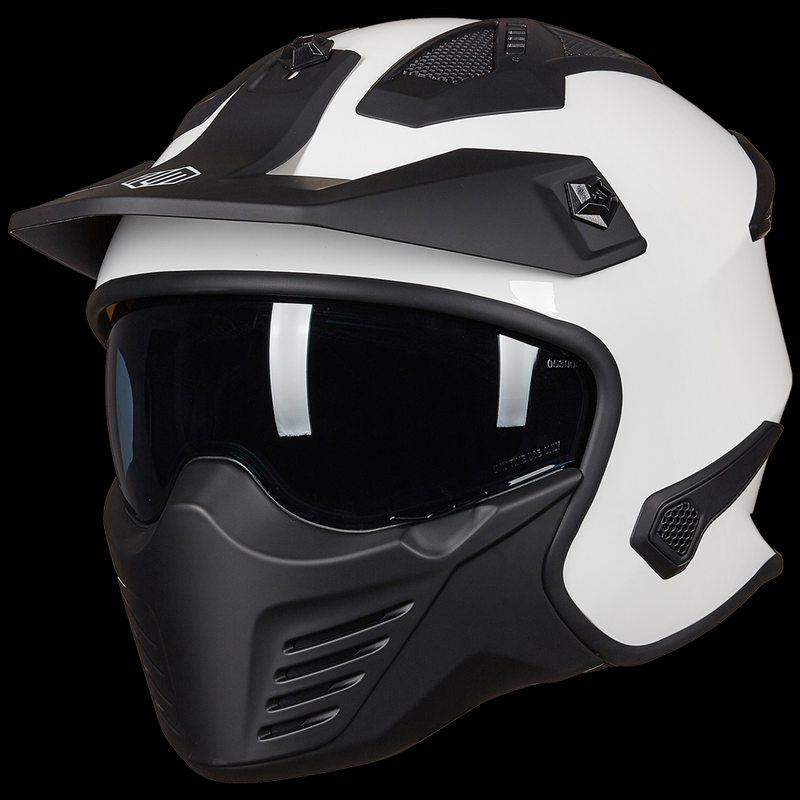 ILM Open Face Motorcycle 3/4 Half Helmet Model 726X