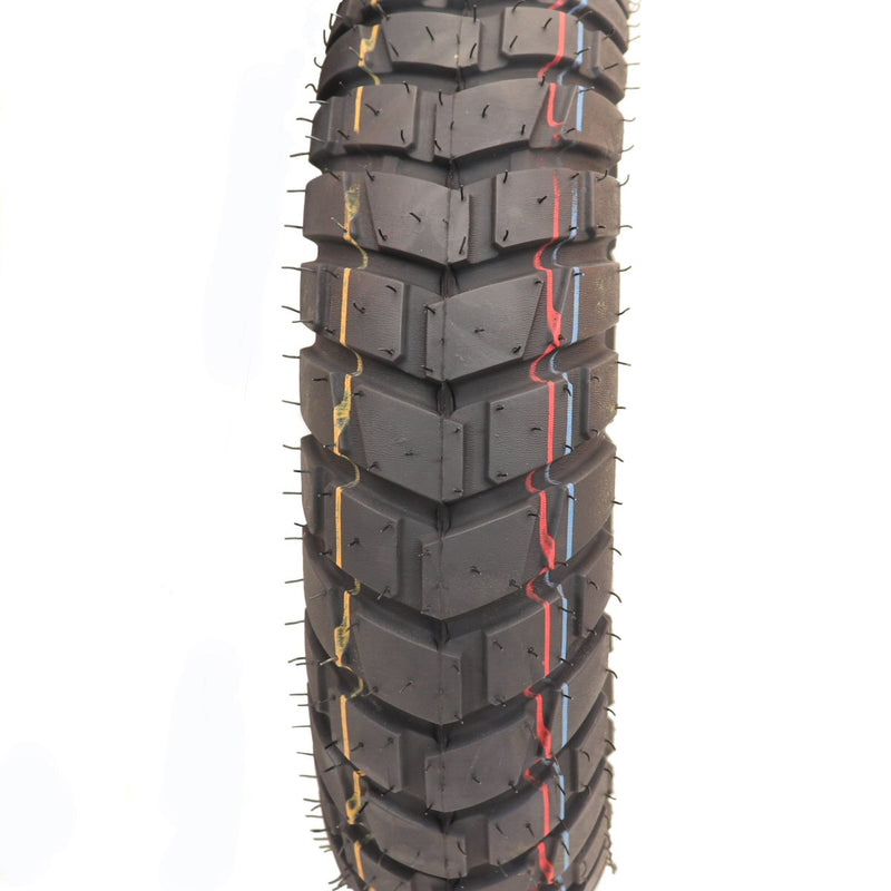 Duro Median HF903 Dual Sport Tire: 120/70-12 Tubeless