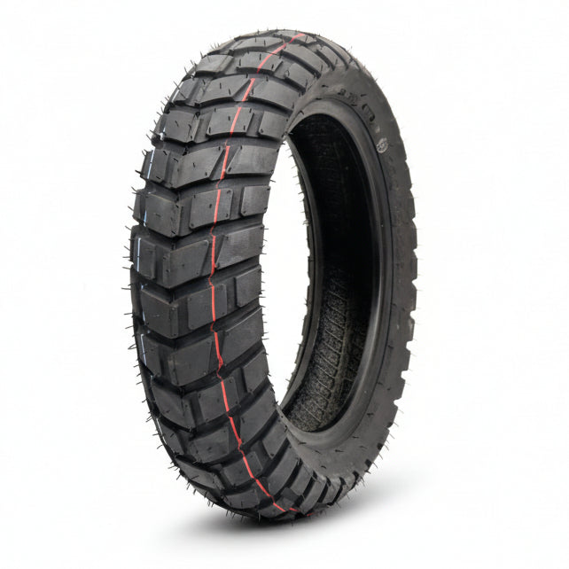 Duro Median HF903 Dual Sport Tire: 130/70-12 Tubeless