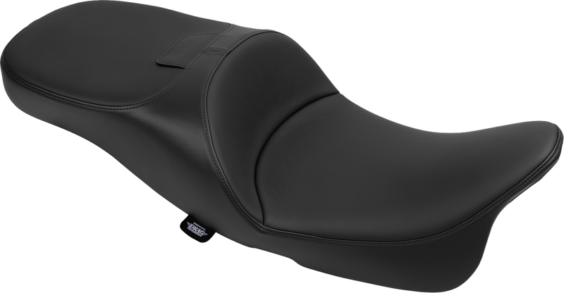 DRAG SPECIALTIES SEATS, Drag Specialties Seats Extended Reach Freedom Seat for FLT/FLH 2009-2025 - Solar Leather & Smooth Vinyl