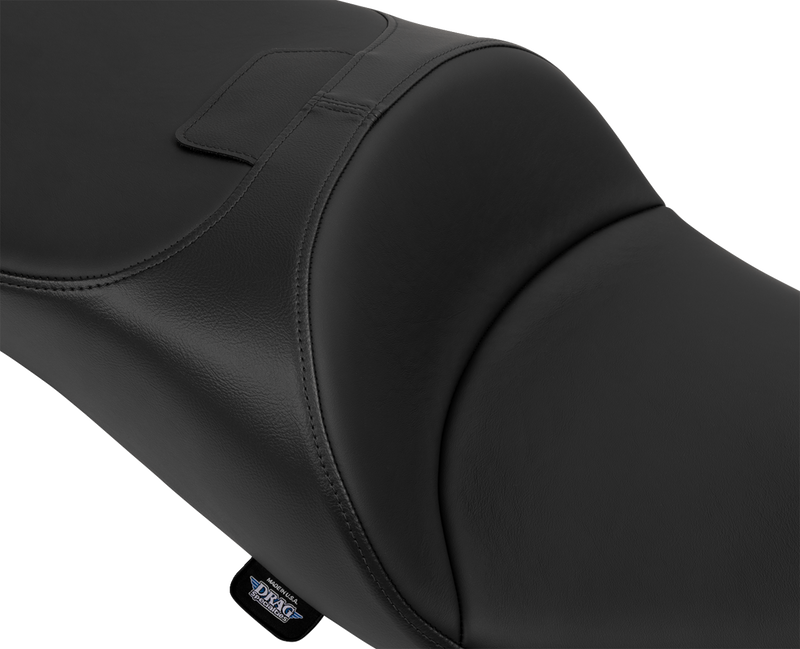 DRAG SPECIALTIES SEATS, Drag Specialties Seats Extended Reach Freedom Seat for FLT/FLH 2009-2025 - Solar Leather & Smooth Vinyl