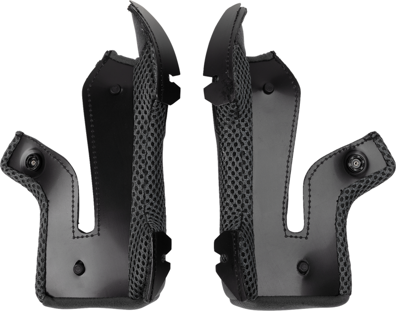 Z1R, Z1R Youth Warrant 2.0 Cheek Pads - Large - Black - Part Number 0134-4026