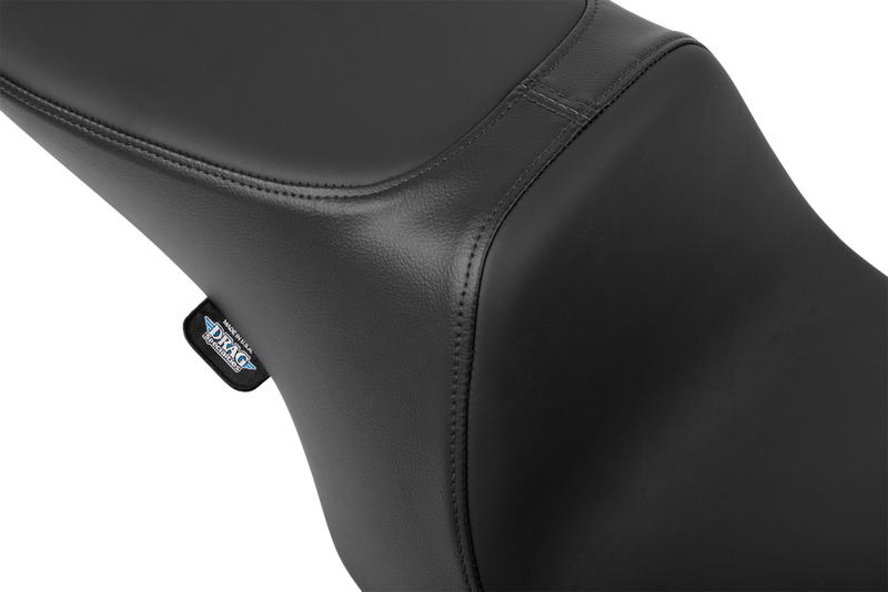 DRAG SPECIALTIES SEATS, Drag Specialties Seats Predator 2-Up Seat with Solar Leather for Harley FL '97-'07, Part #4695E