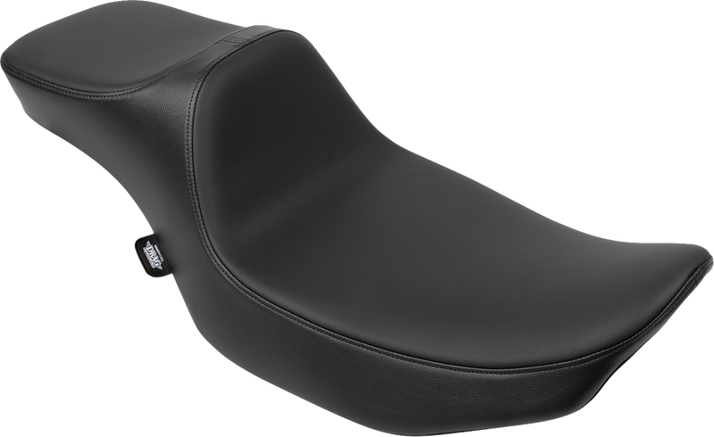 DRAG SPECIALTIES SEATS, DRAG SPECIALTIES SEATS Predator III Extended Reach Seat for FLH/FLT 2023-2024 - Vinyl and Solar Reflective Leather