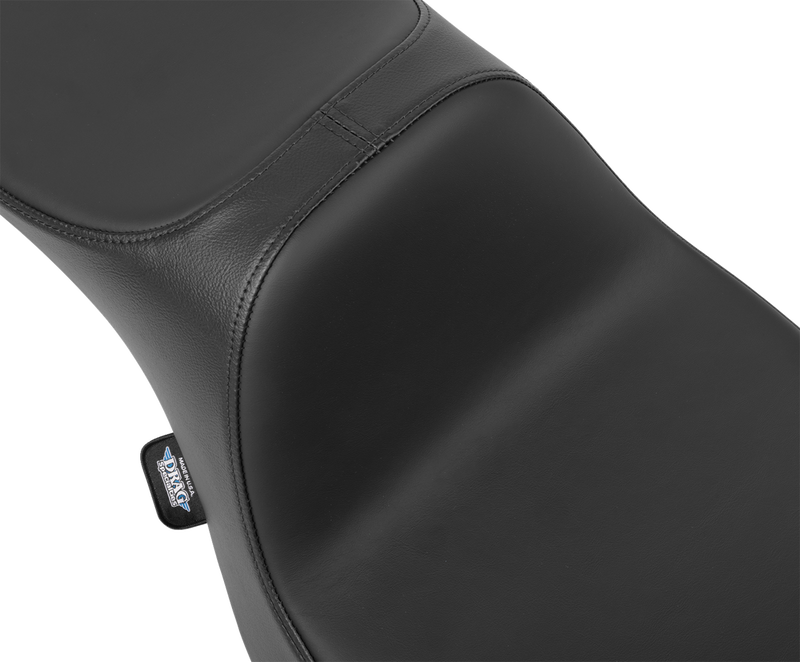 DRAG SPECIALTIES SEATS, DRAG SPECIALTIES SEATS Predator III Extended Reach Seat for FLH/FLT 2023-2024 - Vinyl and Solar Reflective Leather