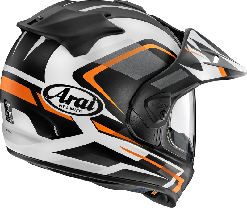 ARAI HELMETS, ARAI Helmets XD-5 Discovery Helmet - Orange Frost, Medium (Part Number 0140-0436)