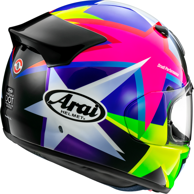 ARAI HELMETS, ARAI HELMETS Contour-X Helmet - Star Pattern, Medium (Part No. 0101-18581)