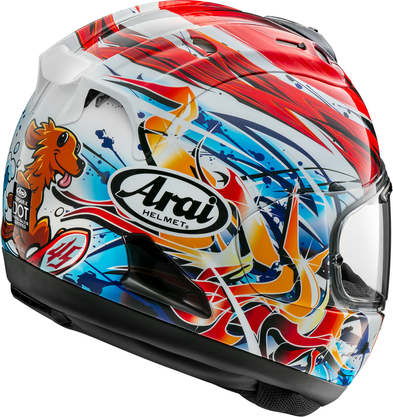 ARAI HELMETS, ARAI HELMETS Corsair-X Helmet Tetsuta XL 0101-18589 with VAS Shield Mechanism and Enhanced Safety Features