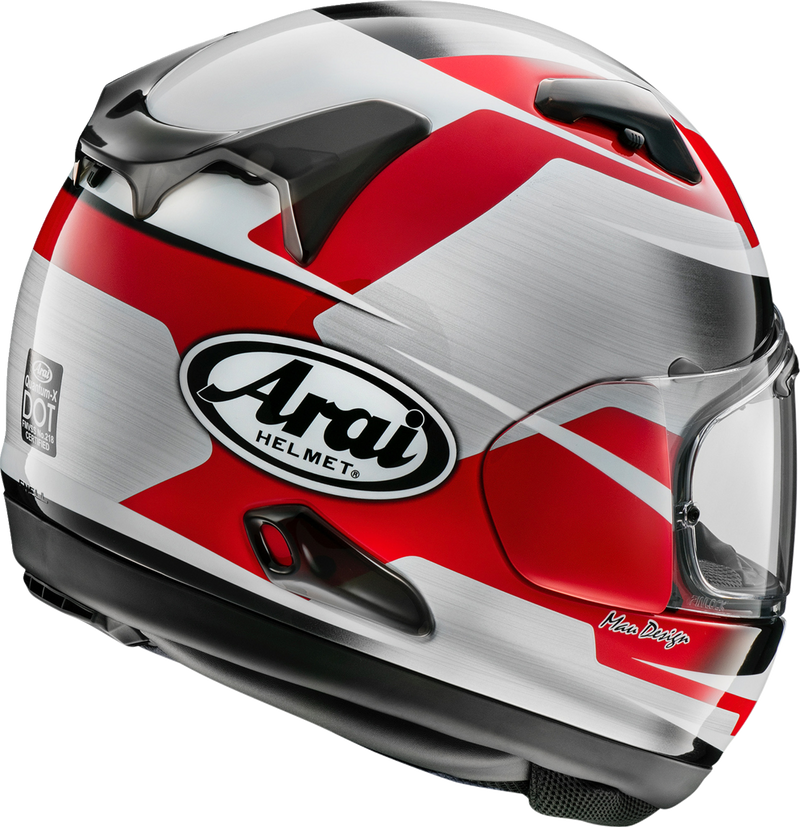 ARAI HELMETS, Arai Helmets Quantum-X Steel Helmet - Red, Large (Part Number 0101-18119)