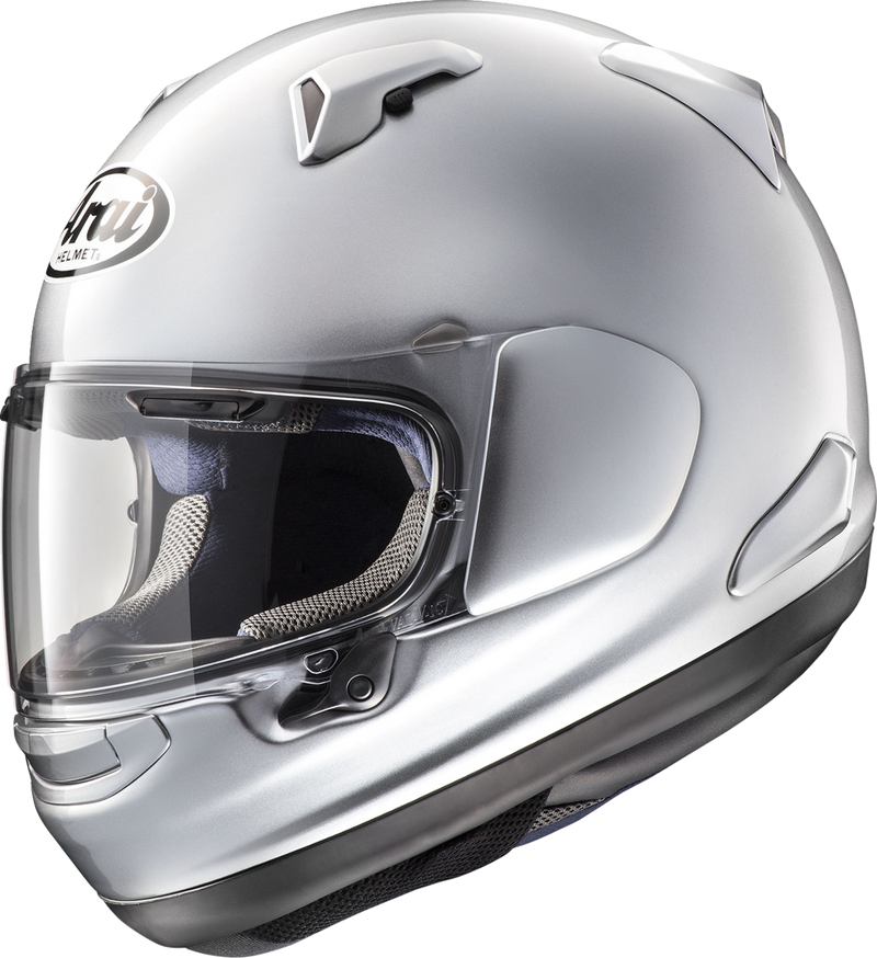 ARAI HELMETS, Arai Helmets Signet-X Helmet Aluminum Silver 2XL - Narrow Oval Shape with VAS Shield System