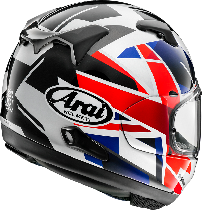 ARAI HELMETS, Arai Helmets Signet-X Helmet Flag UK - XL (Part Number 0101-18209)