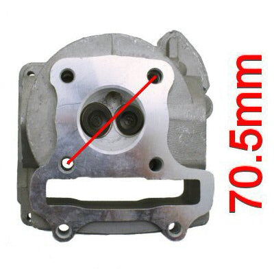 Universal Parts QMB139 Non Emissions Head - 69mm Valves