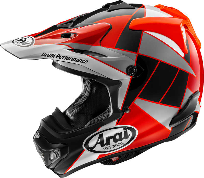 ARAI HELMETS, ARAI Helmets VX-Pro4 Helmet - Fragment Red, Small - Part Number 0110-9522