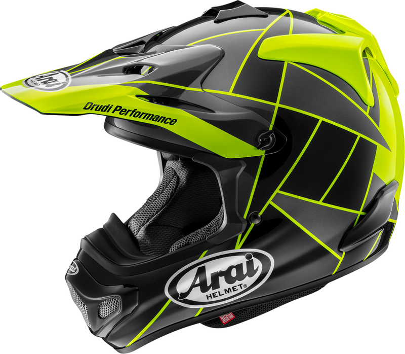 ARAI HELMETS, ARAI Helmets VX-Pro4 Fragment Yellow Helmet - Small (Part Number 0110-9527)