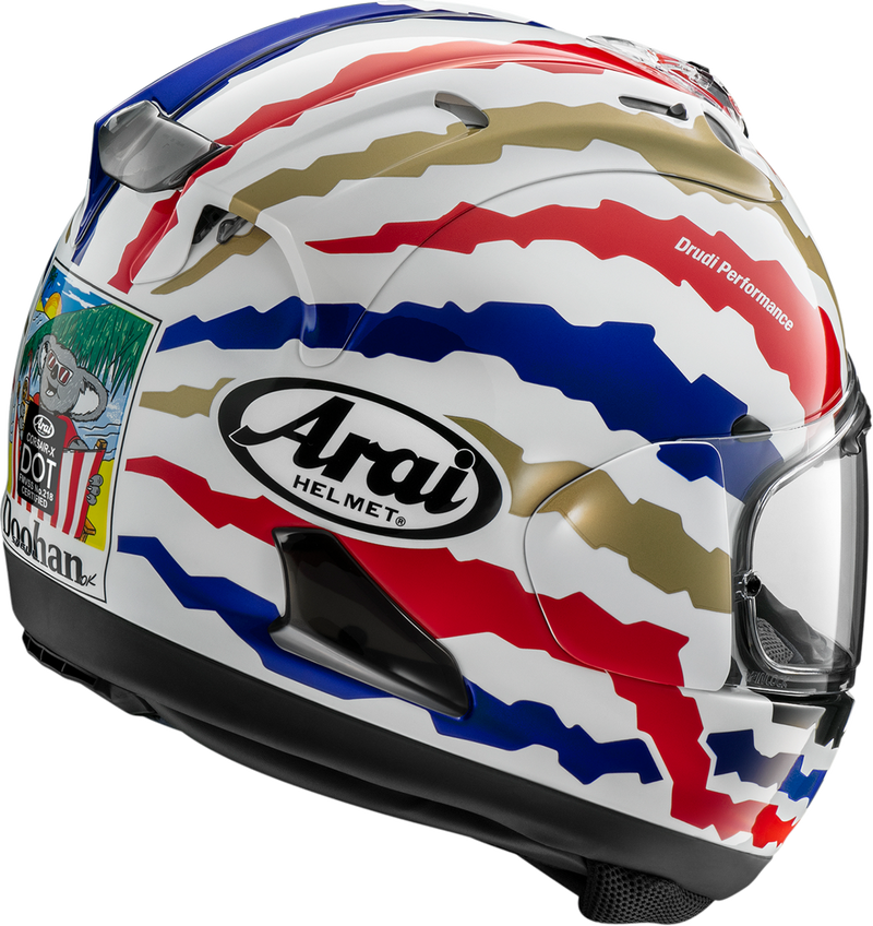 ARAI HELMETS, ARAI HELMETS Corsair-X Doohan Restyle Helmet Large 0101-18545