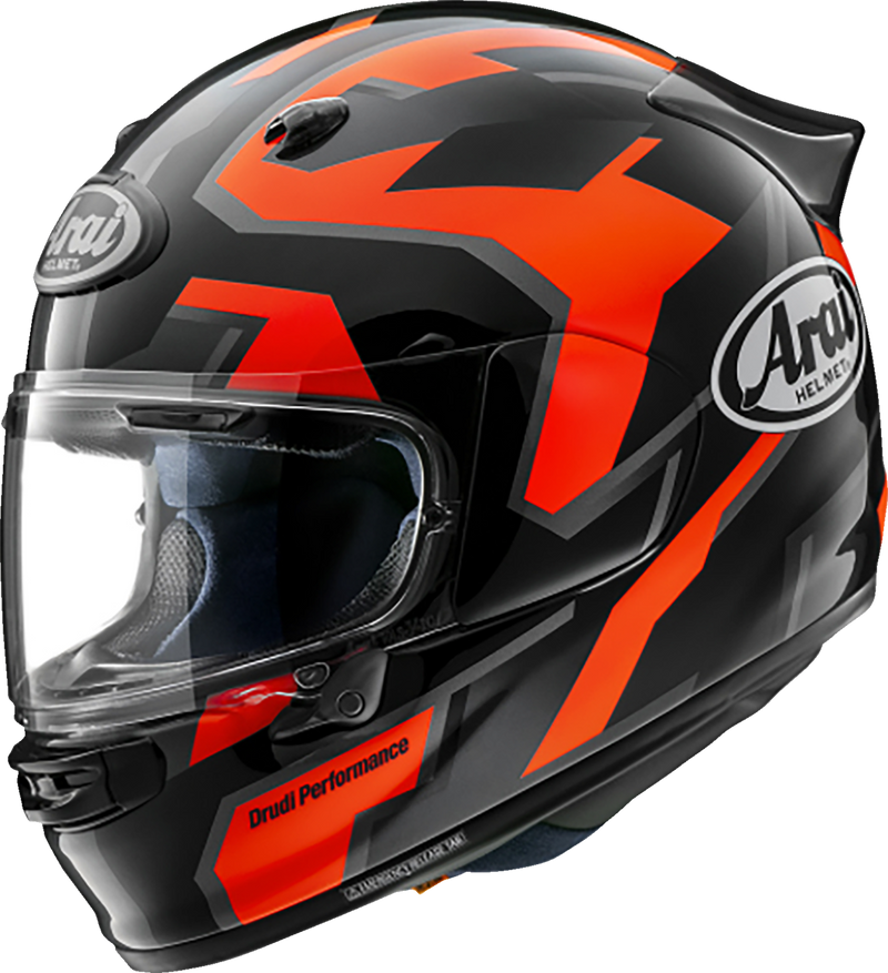 ARAI HELMETS, Arai Helmets Signet-X Robotik Helmet with VAS Shield System - Red, XL (Part No. 0101-18564)
