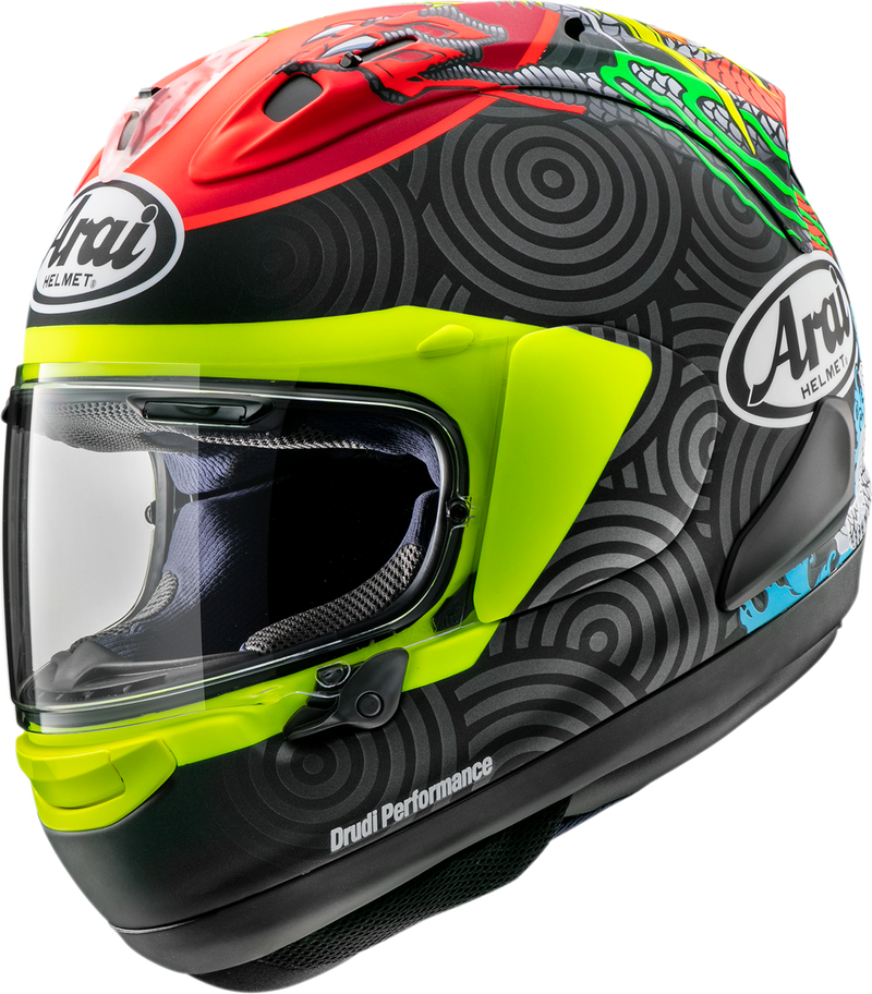 ARAI HELMETS, ARAI Helmets Corsair-X Tatsuki Helmet - Medium 0101-17619 with VAS Shield Mechanism and Advanced Safety Features