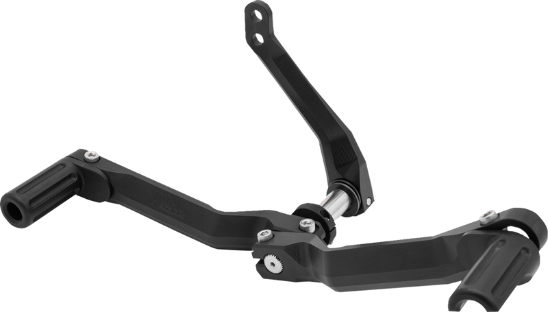 DRAG SPECIALTIES, DRAG SPECIALTIES Heel/Toe Shifter RCT-B003 - Adjustable Black CNC Aluminum for Motorcycles