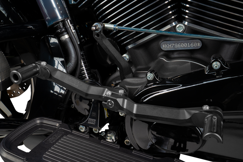 DRAG SPECIALTIES, DRAG SPECIALTIES Heel/Toe Shifter RCT-B003 - Adjustable Black CNC Aluminum for Motorcycles