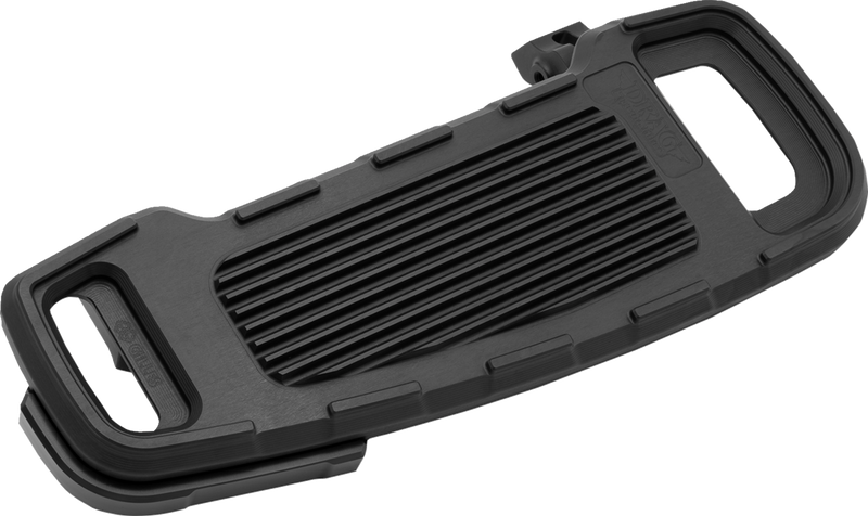 DRAG SPECIALTIES, DRAG SPECIALTIES Adjustable Width Floorboards Black FB-B002