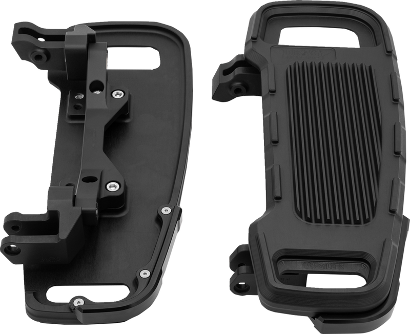 DRAG SPECIALTIES, DRAG SPECIALTIES Adjustable Width Floorboards Black FB-B002